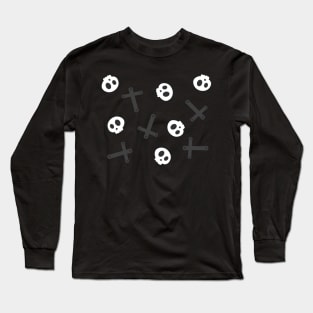 Skulls and Crosses Long Sleeve T-Shirt